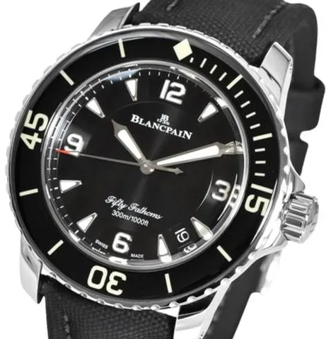 Blancpain Fifty Fathoms 5015-1130-52 45mm Stainless steel Black