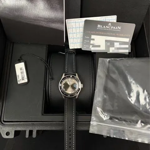 Blancpain Fifty Fathoms 5100B-1110-B52A 38mm Stainless steel Gray meteor