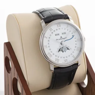 Blancpain Villeret 6654-1127-55B Stainless steel White