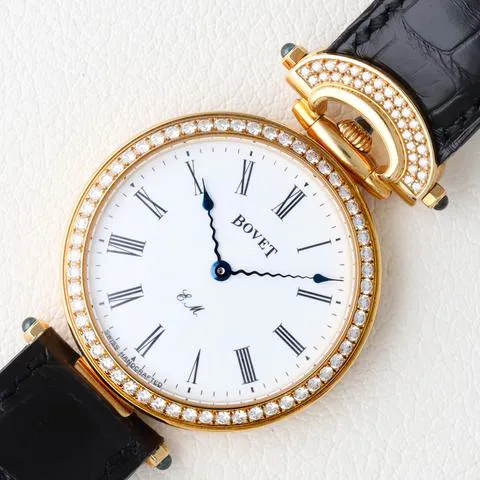 Bovet 34mm Rose gold White