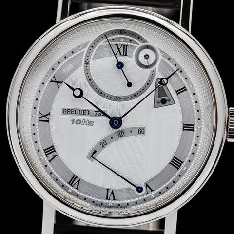 Breguet Classique 7727BB/12/9WU 41mm White gold Silver 1