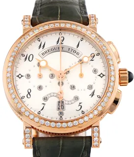 Breguet Marine 8828BR/5D/586 DD00 18k rose gold White