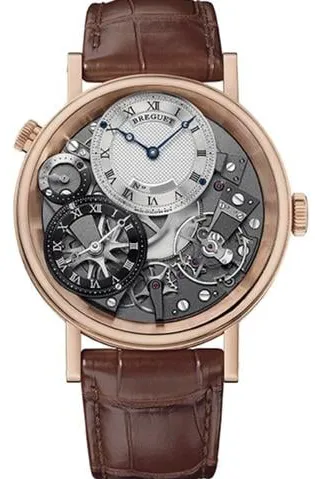 Breguet Tradition 7067BR/G1/9W6 40mm Rose gold Silver and Gray