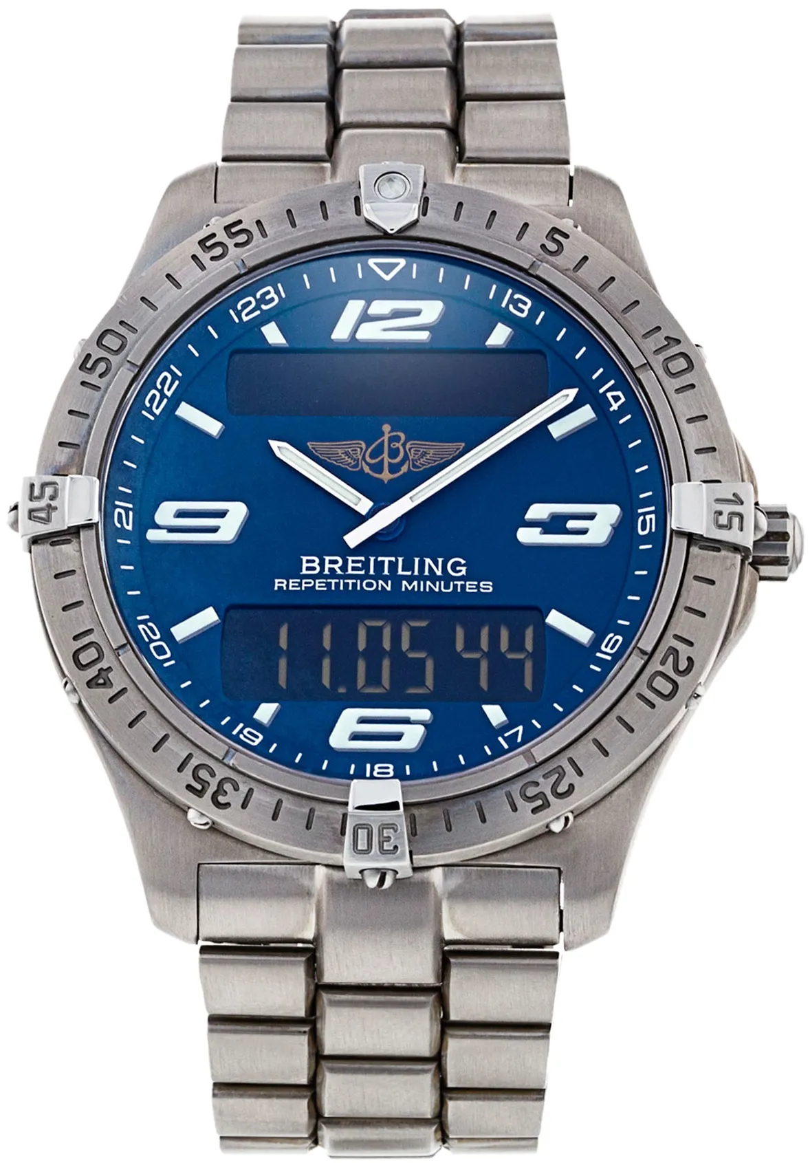 Breitling Aerospace E75362 40mm Titanium Blue