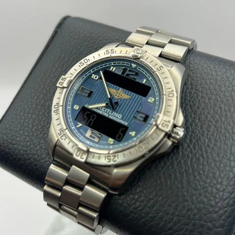 Breitling Aerospace E79362 42mm Titanium Blue 5