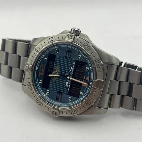 Breitling Aerospace E79362 42mm Titanium Blue 7