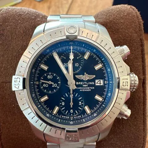 Breitling Avenger A13385101C1A1 43mm Stainless steel Blue