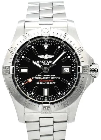 Breitling Avenger A17330 45mm Stainless steel Black