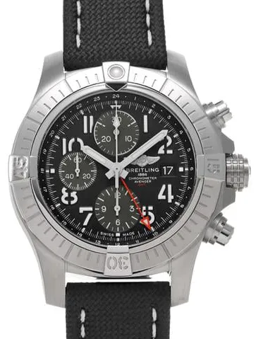 Breitling Avenger a24315101b1x2 45mm Stainless steel Black