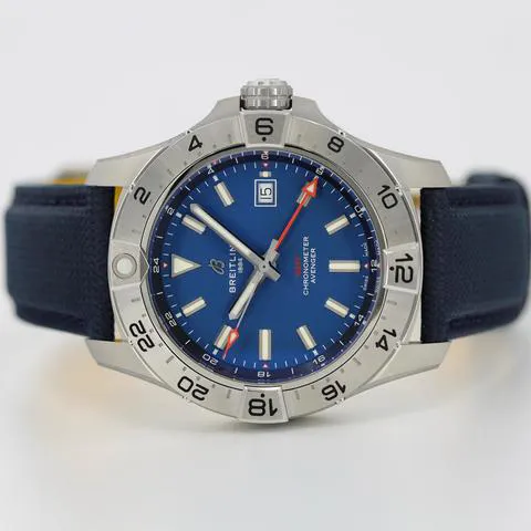 Breitling Avenger A32320101C1X1 44mm Stainless steel Blue 2