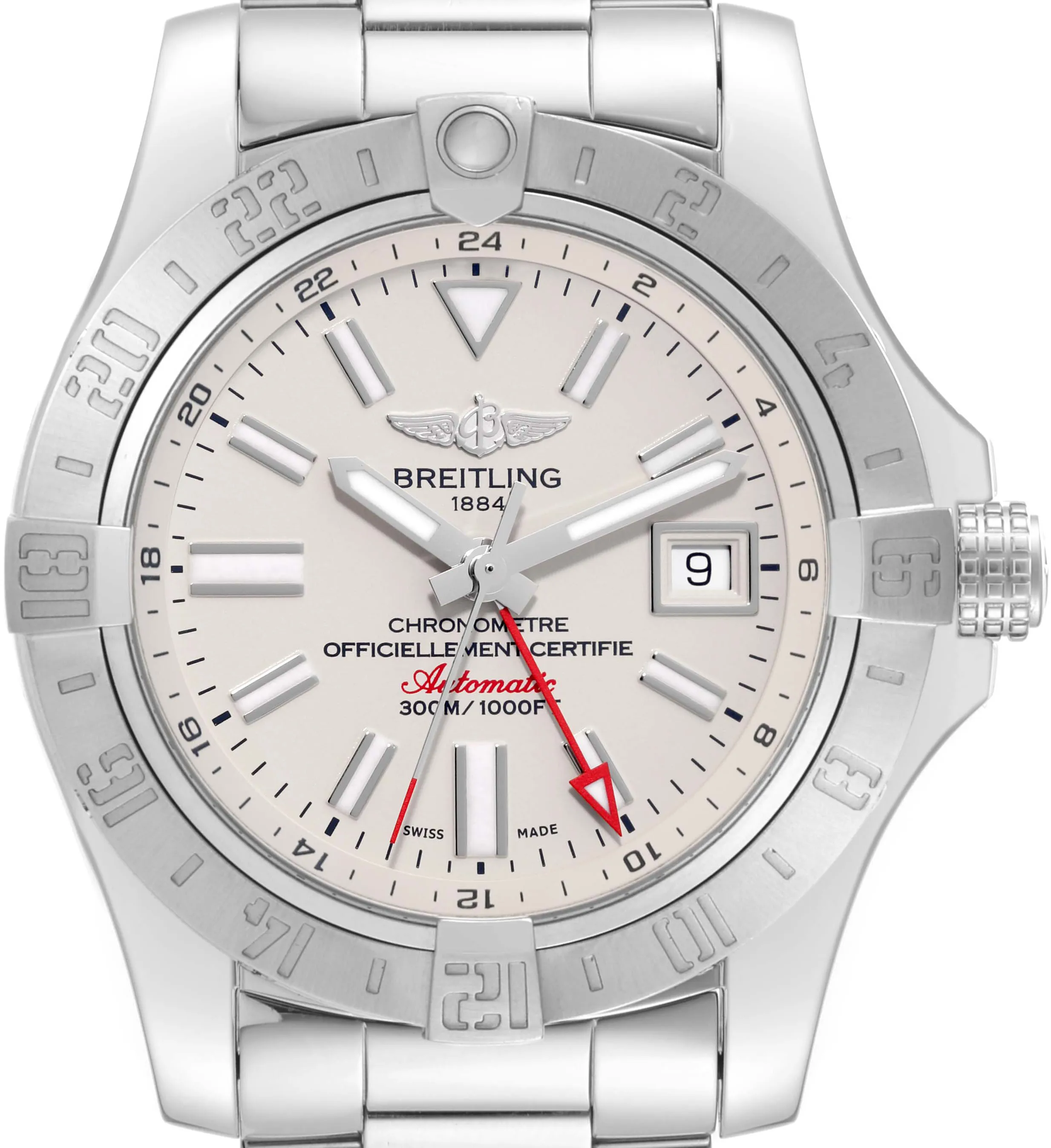 Breitling Avenger A32390 42mm Stainless steel Cream 1