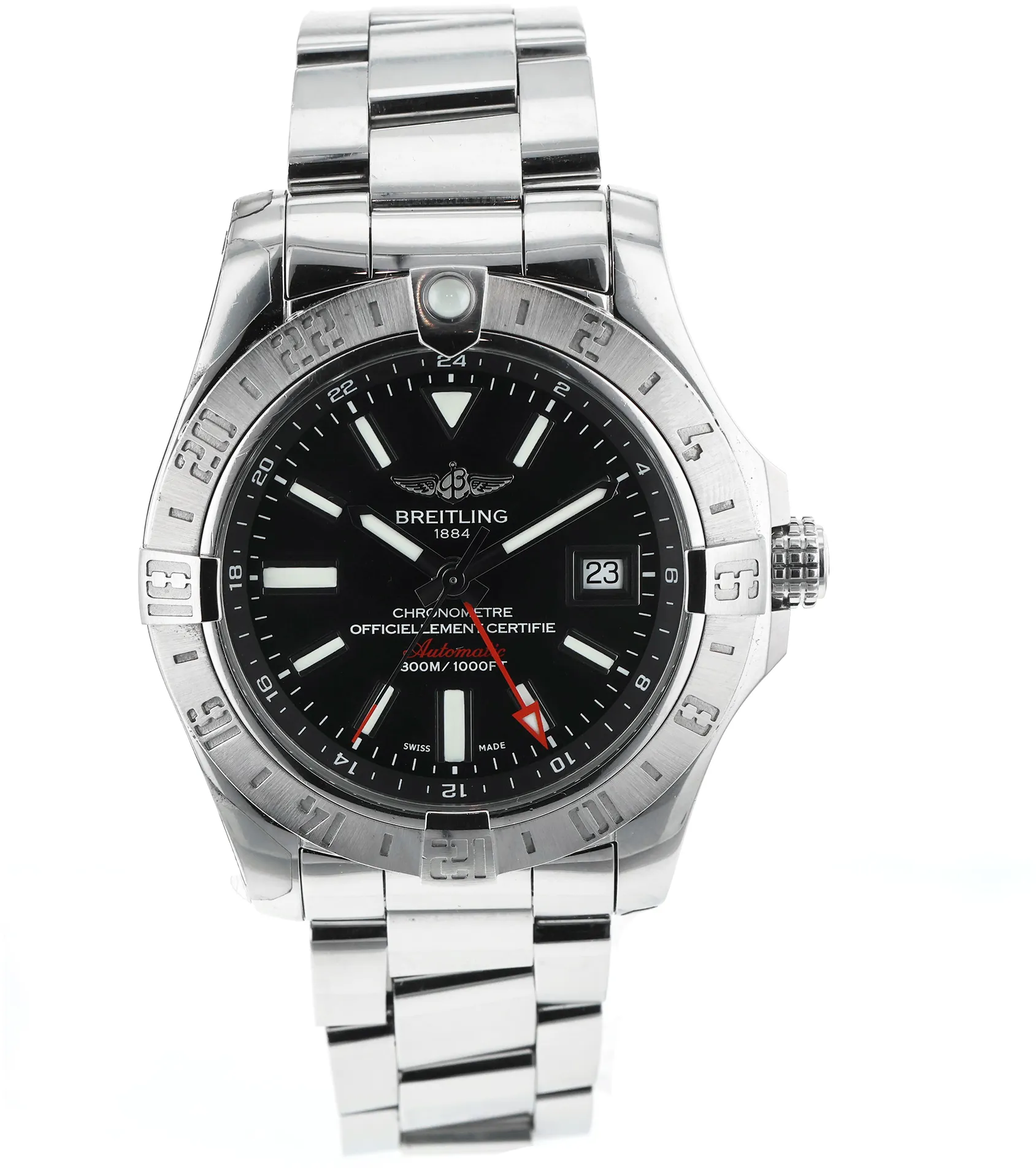 Breitling Avenger A32390 43mm Stainless steel Black 1