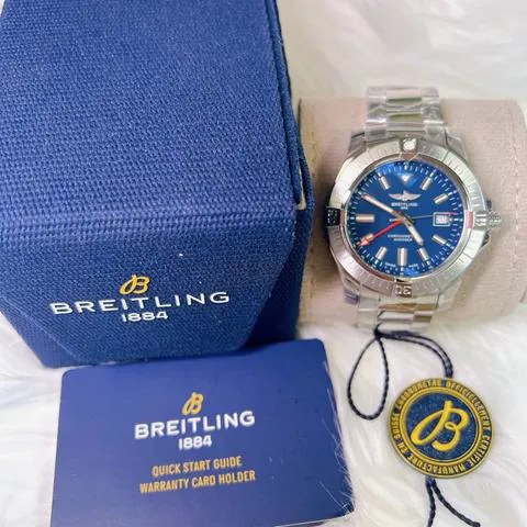 Breitling Avenger A32395101C1A1 45mm Stainless steel Blue