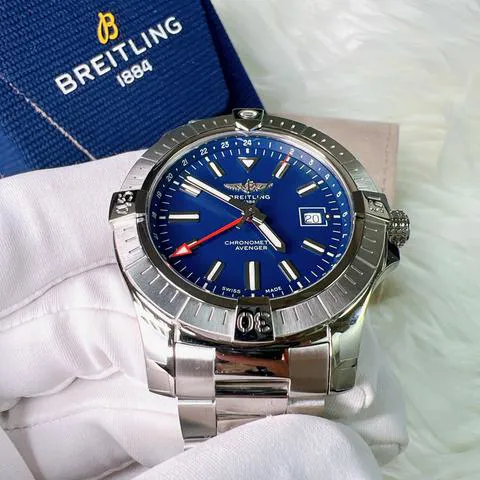 Breitling Avenger A32395101C1A1 45mm Stainless steel Blue 7