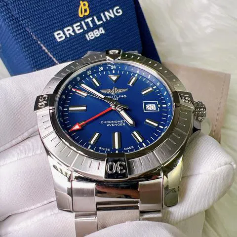 Breitling Avenger A32395101C1A1 45mm Stainless steel Blue 12