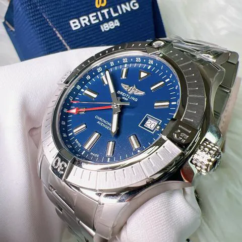 Breitling Avenger A32395101C1A1 45mm Stainless steel Blue 4