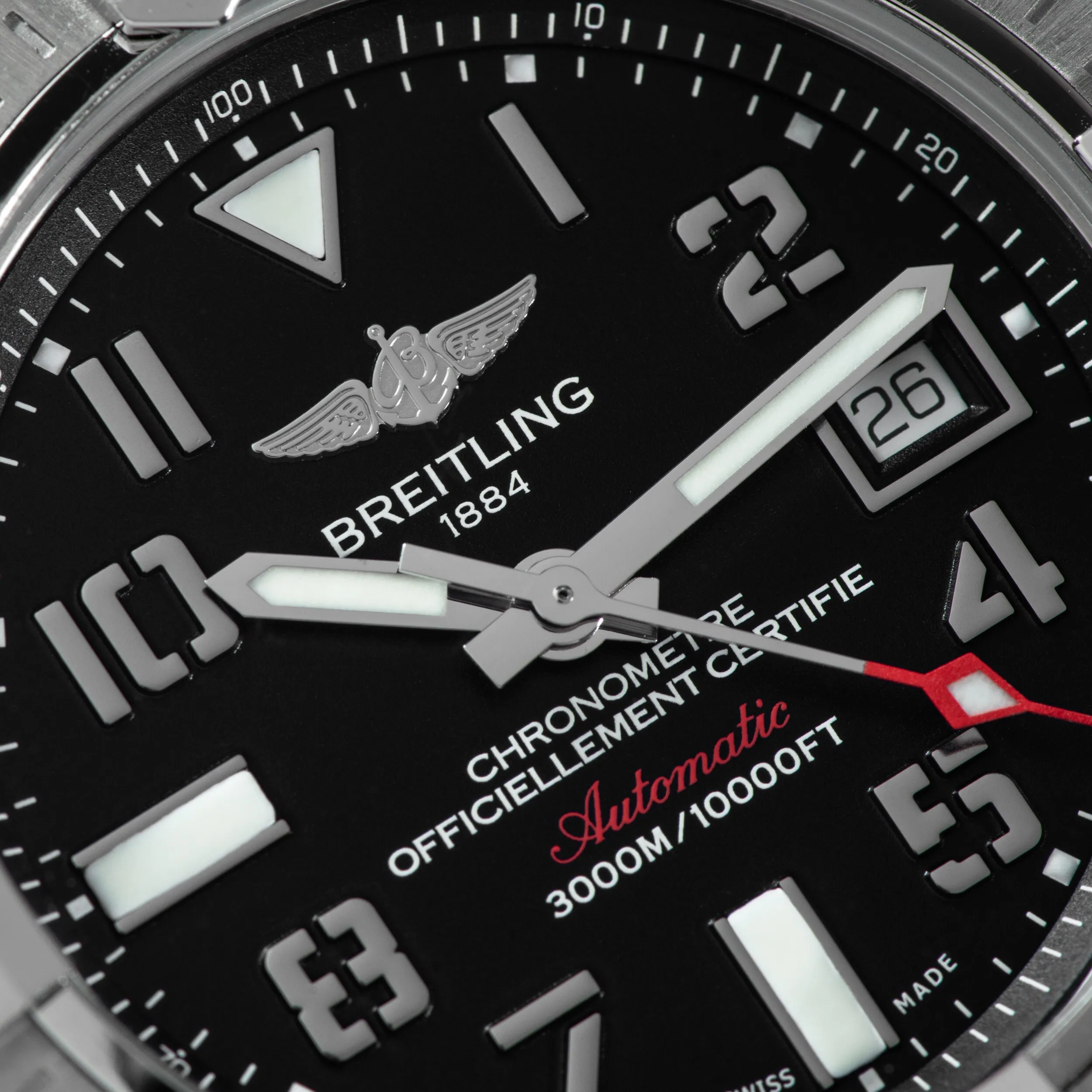 Breitling Avenger II Seawolf 40940081/AS08869 45mm Stainless steel Black 6