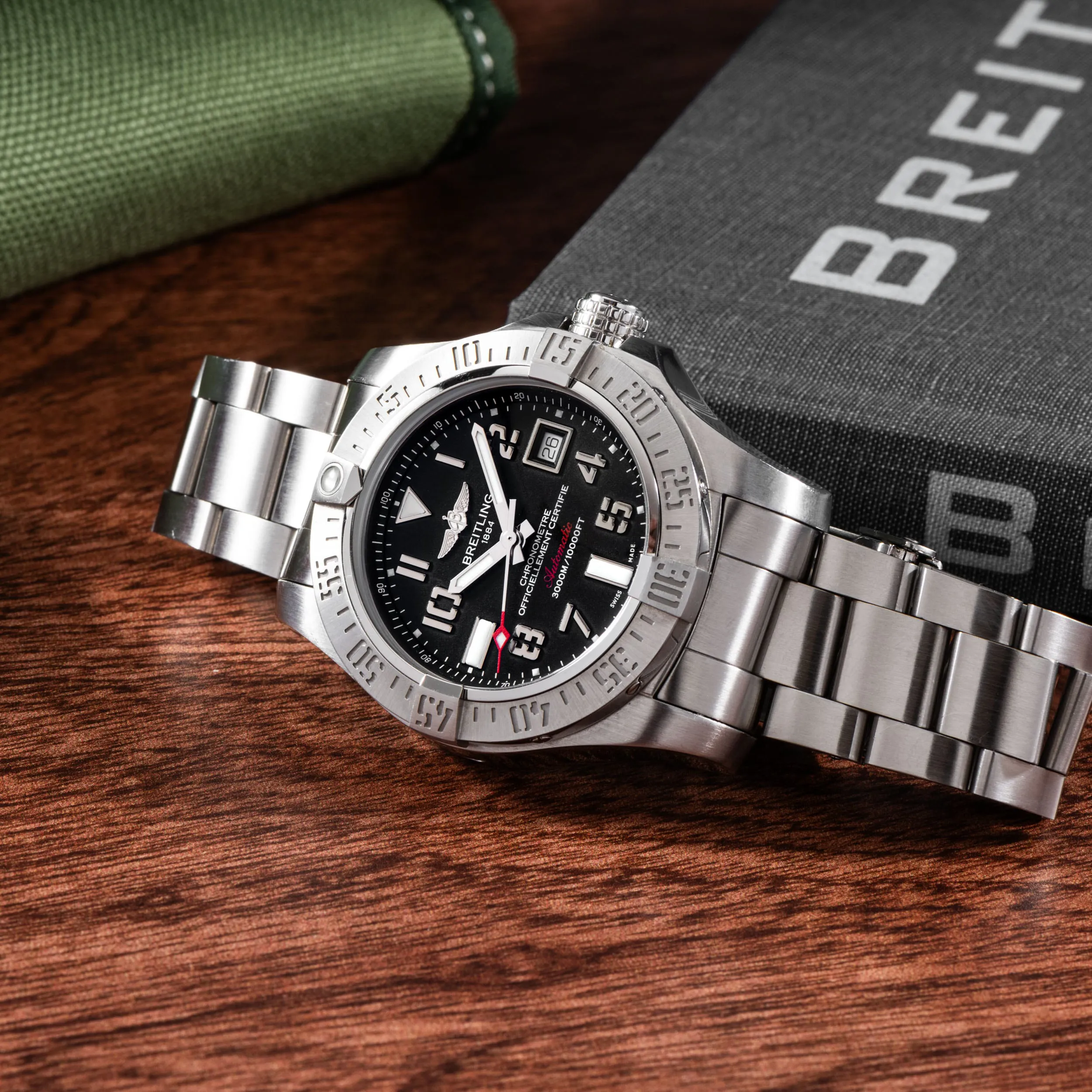 Breitling Avenger II Seawolf 40940081/AS08869 45mm Stainless steel Black 7