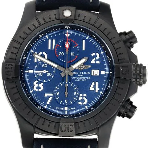 Breitling Avenger V13375101C1X1 48mm Titanium Blue