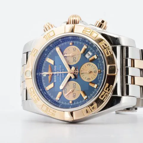 Breitling Chronomat CB0110121C1P1 44mm Yellow gold and Stainless steel Blue 1