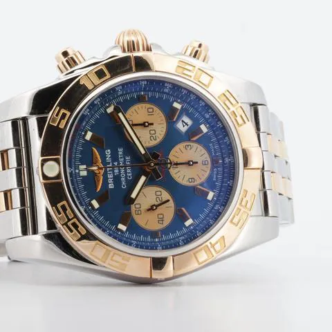 Breitling Chronomat CB0110121C1P1 44mm Yellow gold and Stainless steel Blue 2