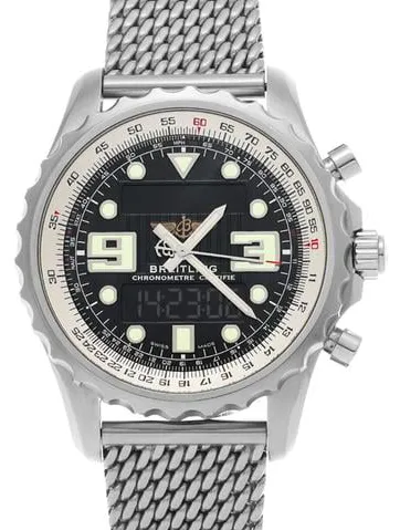 Breitling Chronospace A78365 48mm Stainless steel Black