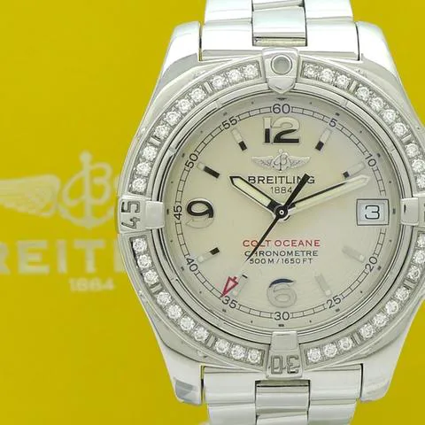 Breitling Colt A77380 33mm Stainless steel White