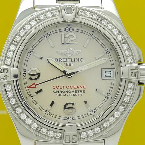 Breitling Colt A77380 33mm Stainless steel White 5