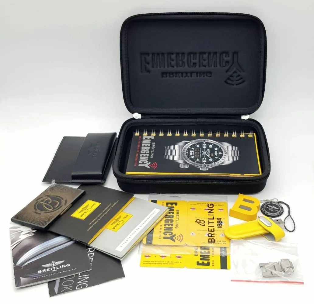 Breitling Emergency 17032 51mm Titanium Yellow 7