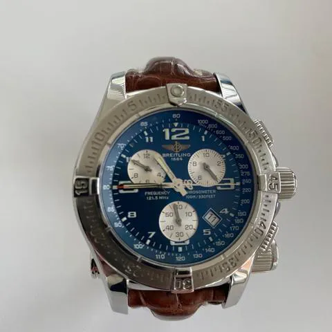 Breitling Emergency A73321 45mm Stainless steel Blue