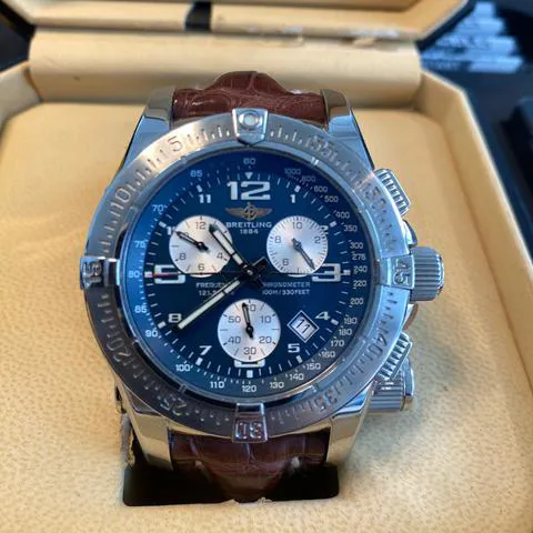 Breitling Emergency A73321 45mm Stainless steel Blue 1