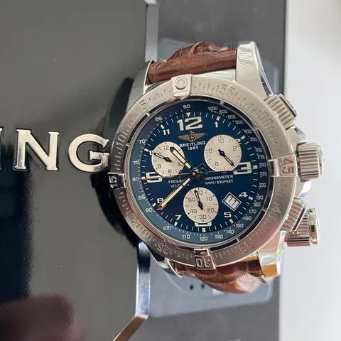 Breitling Emergency A73321 45mm Stainless steel Blue 2