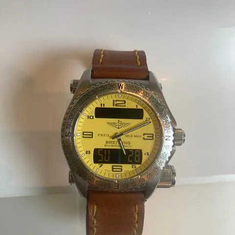 Breitling Emergency E76321 43mm Titanium Yellow 1