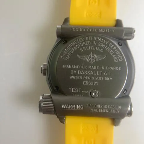 Breitling Emergency E76321 43mm Titanium Yellow 4