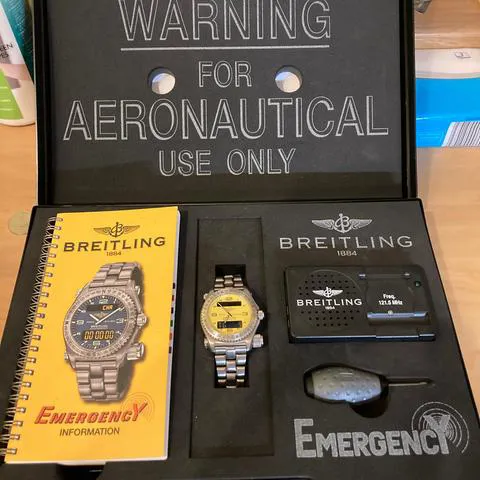 Breitling Emergency E76321 43mm Titanium Yellow 7