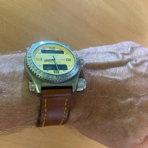 Breitling Emergency E76321 43mm Titanium Yellow 11