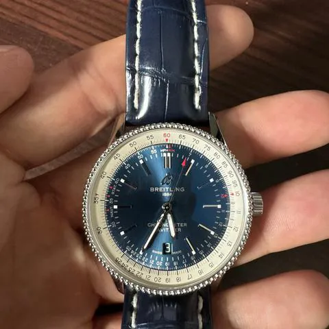 Breitling Navitimer A17326211C1P4 41mm Stainless steel Blue 10