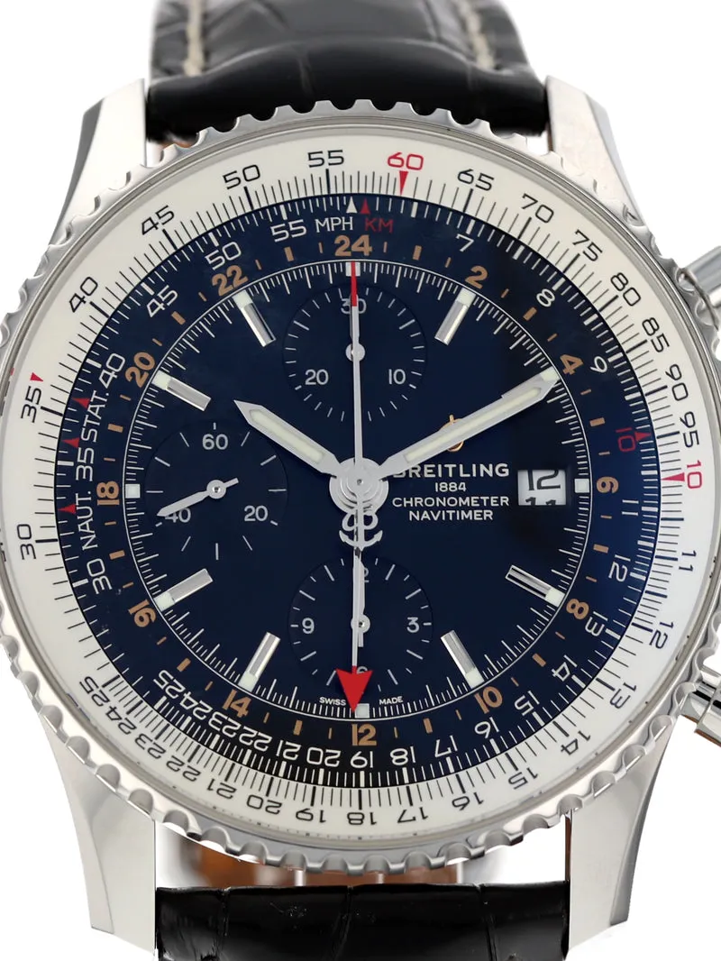 Breitling Navitimer A24322 46mm Stainless steel Black 2