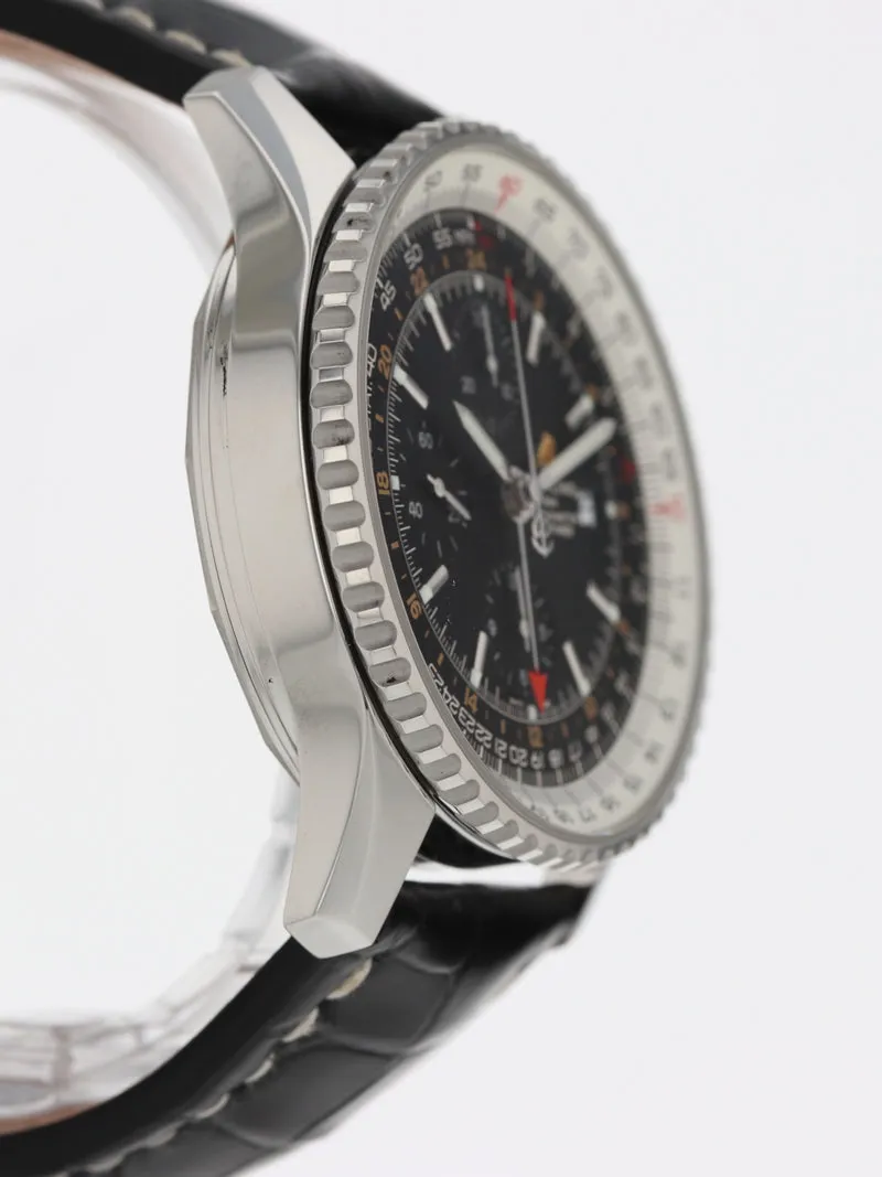 Breitling Navitimer A24322 46mm Stainless steel Black 5