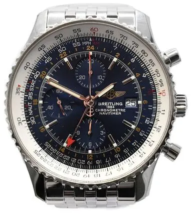 Breitling Navitimer A24322 46mm Stainless steel Blue