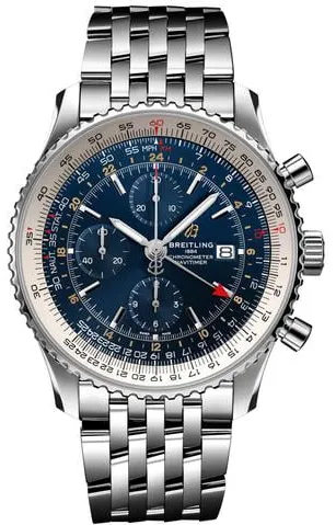 Breitling Navitimer A24322 46mm Stainless steel Blue