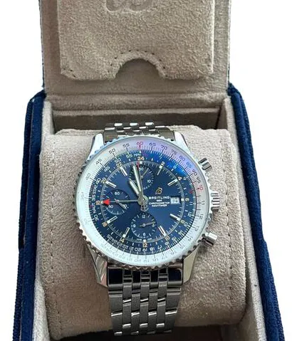 Breitling Navitimer A24322 46mm Stainless steel Blue 2