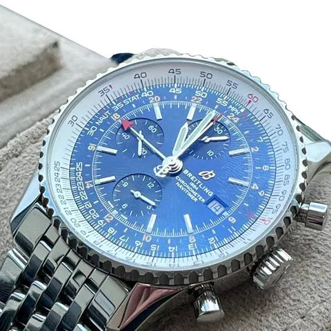 Breitling Navitimer A24322 46mm Stainless steel Blue 8