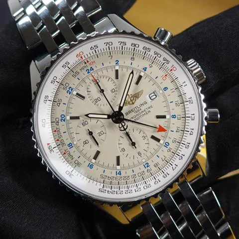 Breitling Navitimer A24322 46mm Stainless steel White