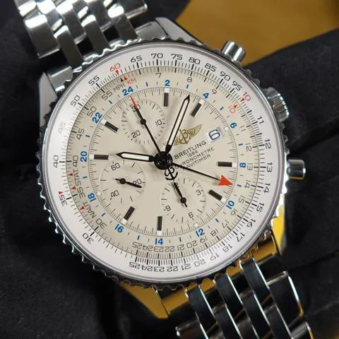 Breitling Navitimer A24322 46mm Stainless steel White 6