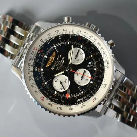 Breitling Navitimer AB044121/BD24/443A 48mm Stainless steel Black