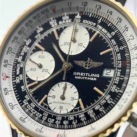 Breitling Navitimer B13019 41mm Yellow gold and Stainless steel Black 1