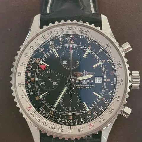 Breitling Navitimer World A2432212/B726 46mm Stainless steel Black 6