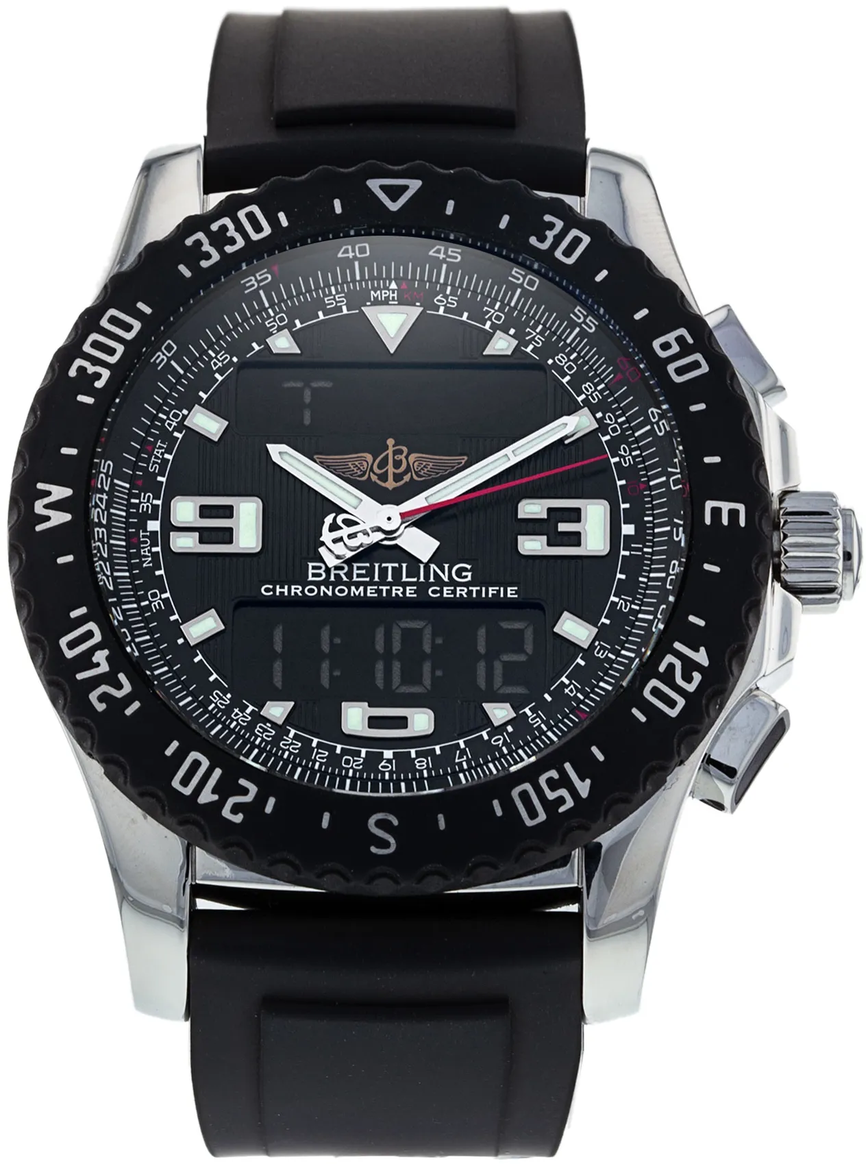 Breitling Skyracer A78364 44mm Stainless steel Black