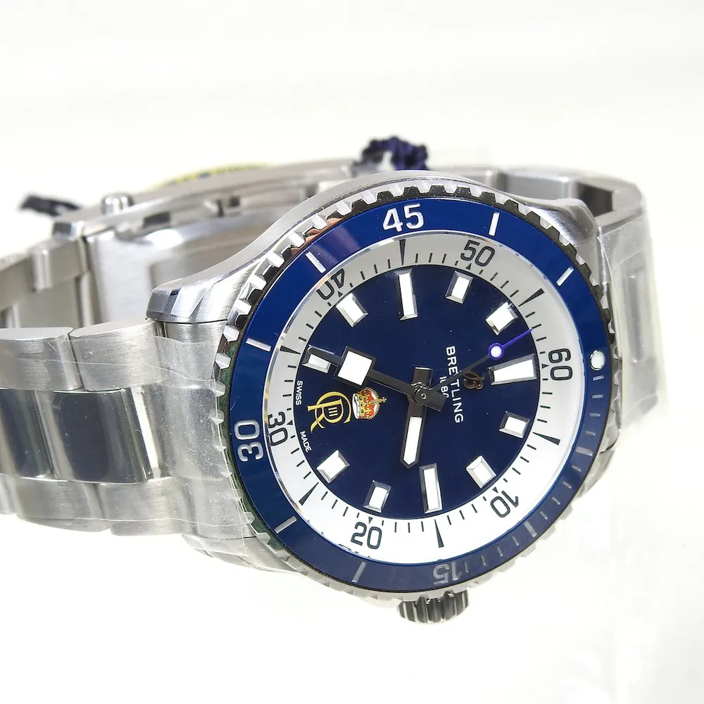 Breitling Superocean A17375 Stainless steel Blue 1